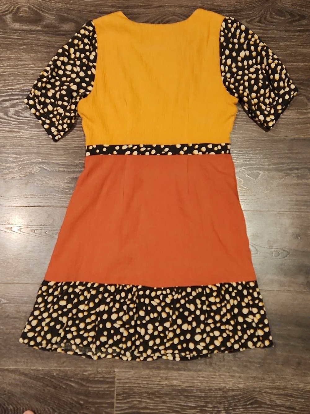 ❤️ THML BOHO PATCHWORK DRESS, SMALL - Picture 9 of 10